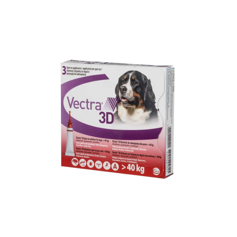 Vectra 3D XL mais de 40 Kg - 3 Pipetas