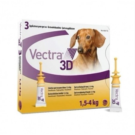 Vectra 3D XS 1.5 - 4 Kg - 3 Pipetas