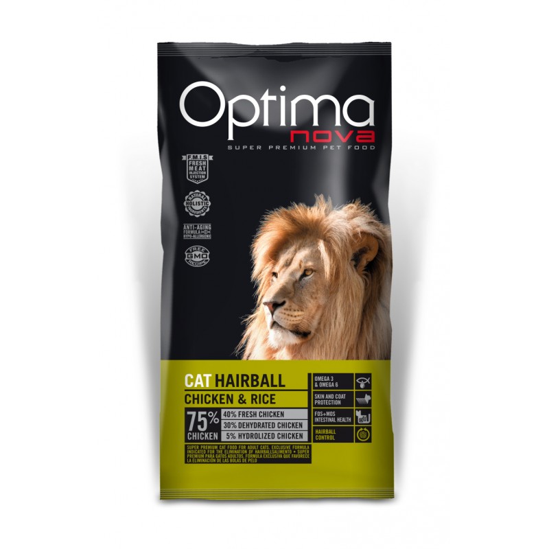 Optima Nova Gato Hairball 2 Kg