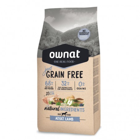 Ownat Cao Just GF Adulto Lamb 14 Kg