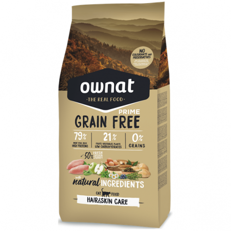 Ownat Gato Prime GF Hair&Skin 3 Kg