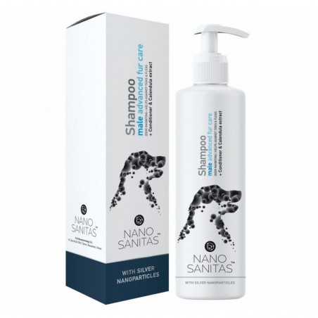 Shampoo Nano Sanitas Male Advanced Fur Care 250 ml